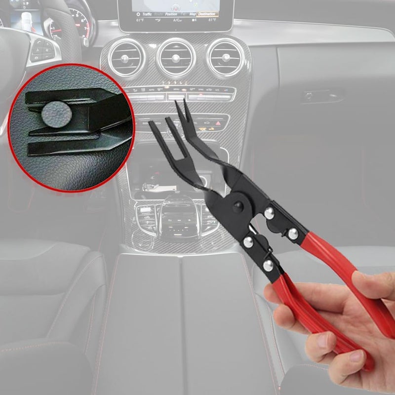 LANBEAUTIFY Panel Clip Removal Pliers - Universal Auto Door Car Upholstery Trim Clip Removal Plier Tool - Image 2